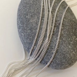 Collier Court Pendentif Argent Bas Titre Pâte De Verre Népal Tibet - XXe Siècle - Occasion
