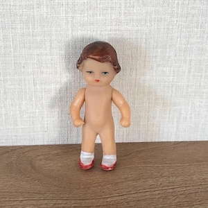 Small Vintage German Rubber Ari Doll - 1950s