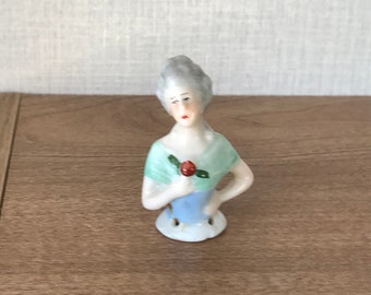 アンティークドイツ磁器ファゾルド＆シュタウフスイス子供用ピン