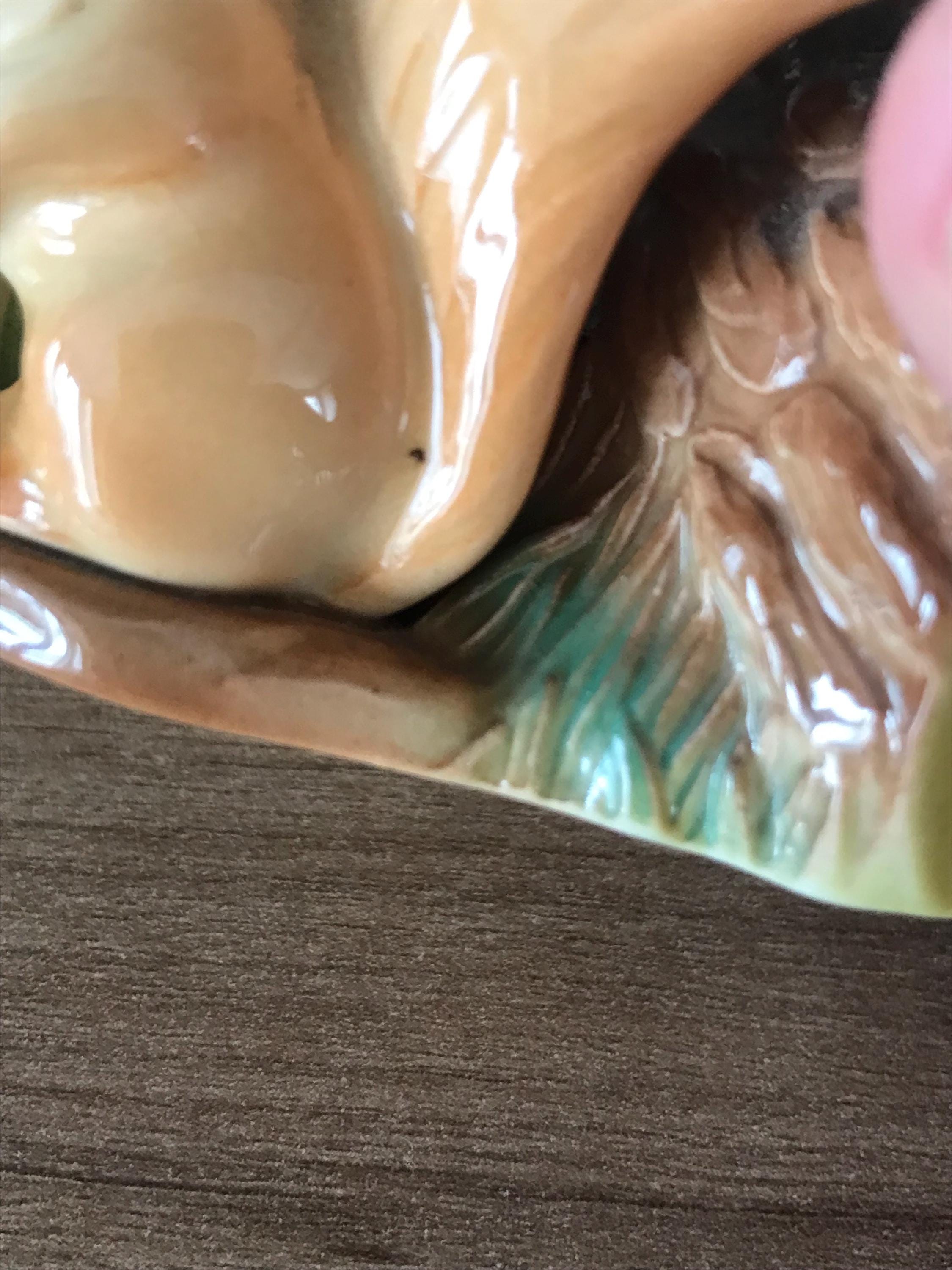 イギリス　ヴィンテージ　HORNSEA FAUNA　花器　バンビ　リス　中 Vintage Hornsea Fauna Royal 'perky' Squirrel Posy Vase - Design No