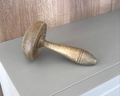 Beautiful Vintage Wooden Sock Darning Mushroom 1940 50s