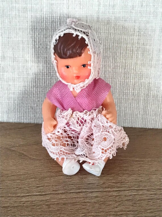 Small Vintage German Rubber Ari Baby Doll - 1960s - Etsy