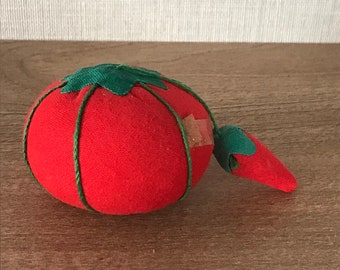 Vintage Tomato Pin Cushion