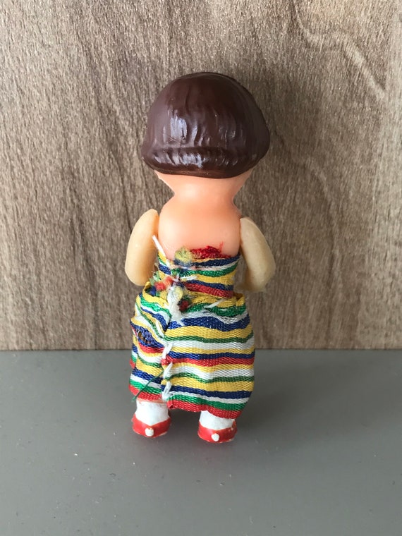 Petite poupée bébé vintage Ari en caoutchouc, Allemagne - 1960