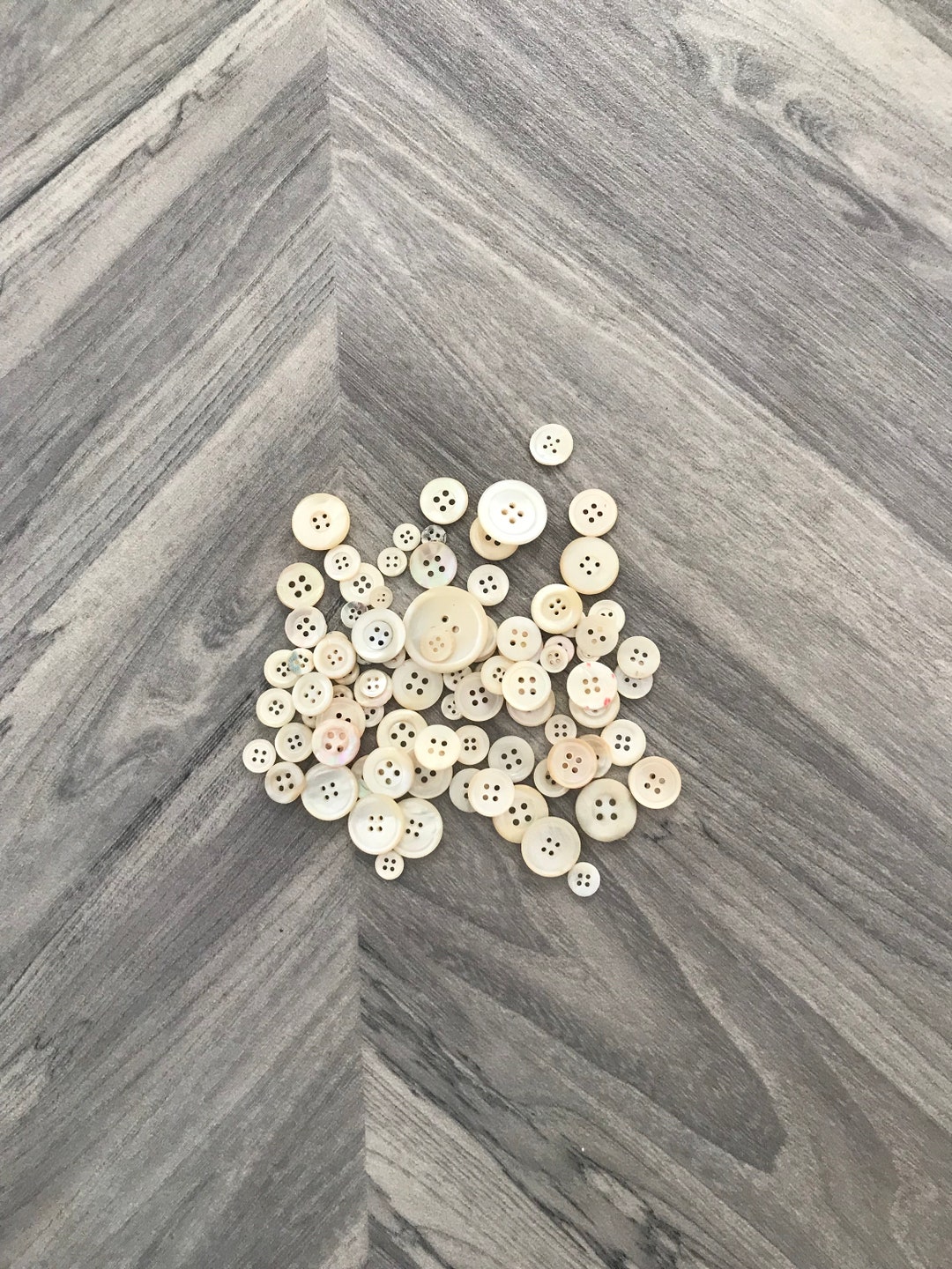 Vintage Mother of Pearl Buttons - 1900s - 1940s - Approx 90 Buttons - Etsy