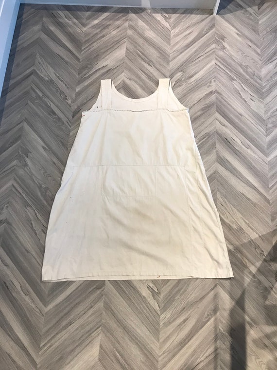 Antique French White Cotton Undergarment/Smock