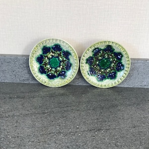 2 x Vintage Royal Falcon Ware Hanley Durability Trinket Dishes