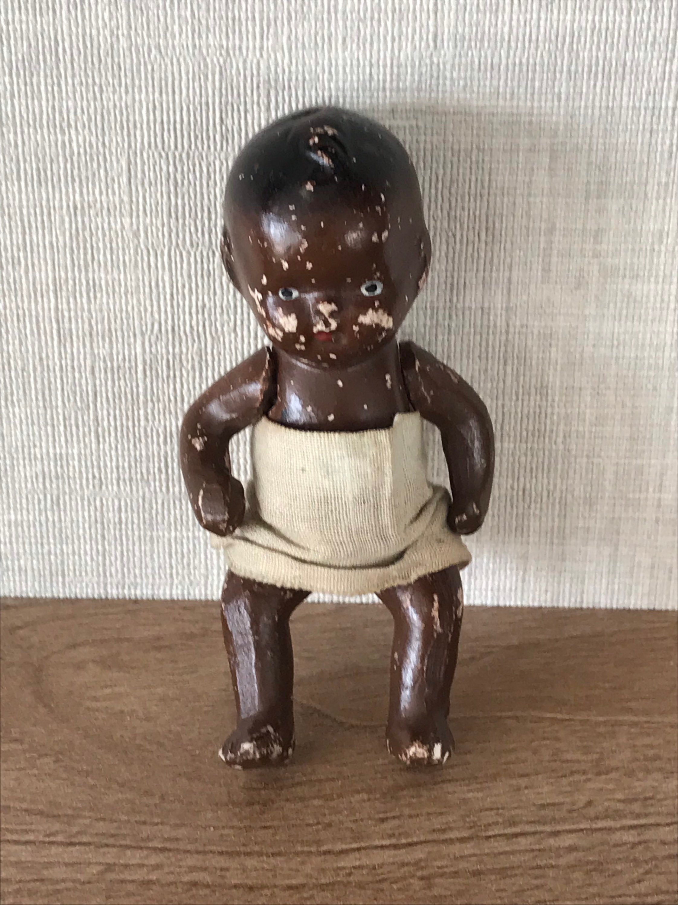 * vintage doll ୨୧ * 陶器製 愛らしい 男の子の フィギュア Vintage Pair Japanese Boy & Girl Jointed Bisque Dolls /b | eBay