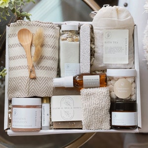 Self Care Spa Gift Box, Relaxation Spa Set, You Got This Gift, Self Care Box, Pampering Gift, Natural Spa Gift Set,, personalized gift