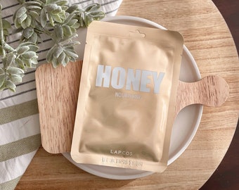 FACE SHEET MASK • Honey • Must Purchase A Gift Box • You Got This Gift • Sheet Mask • Nourishing • Soothing & Relaxing •  build a box