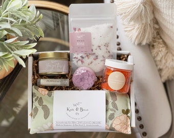 Spa Gift Box , Friendship Gift , You Got This Care Package , Get Well Soon gift box , Bridal Care Package , Congratulations Gift  • Spa Kit