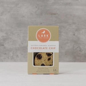 Lark Fine Foods Salted Caramel Almond Chocolate Chip Cookies, 2 cookies, mini pack
