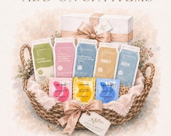 ARTÍCULOS DE SPA • Mascarillas de tela, mascarillas faciales, mascarillas para el contorno de ojos, artículos adicionales, artículos para armar tu propia caja de regalo, personaliza tu caja de regalo