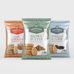 Gourmet Cookie Gift Box: Brown Butter, Vanilla, Oat Cookies