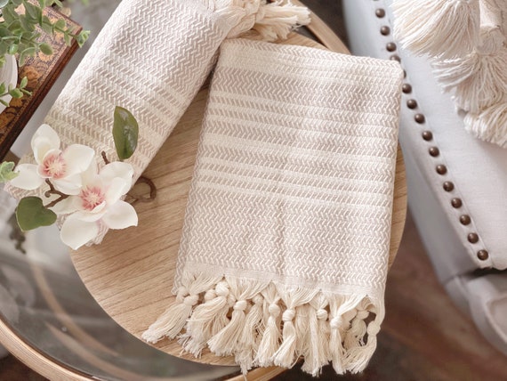 Holiday Textured Terry Organic Cotton Dish Towels, Set of 2 + Reviews