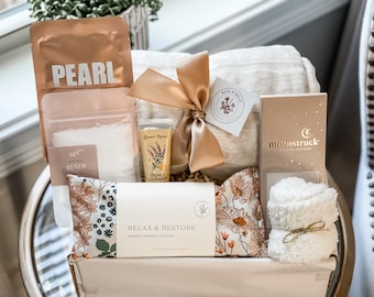 Mothers Day Gift, Gift Box for Women with Blanket, Mothers Day Gift Basket, Gift For Her, Care Package, Friend, Mom, Coworker, Wife,