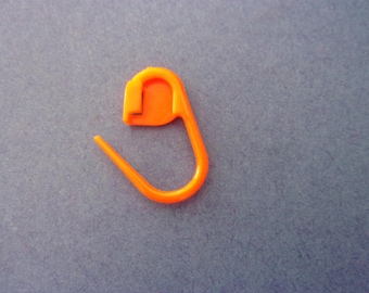 Mini brand-mesh plastic orange - 22 mm