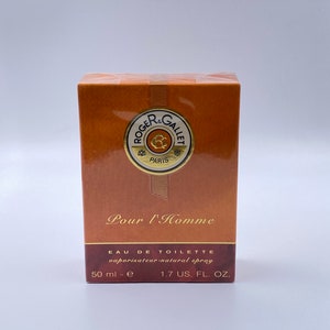 Roger & Gallet Pour L'Homme eau de toilette spray de 50 ml para hombre edición 1993 nuevo en caja