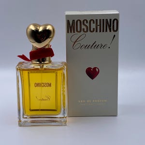 Moschino couture perfume discontinued clearance