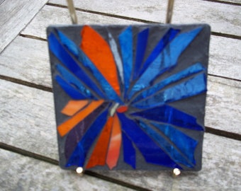 stained glass mosaic coaster/suncatcher