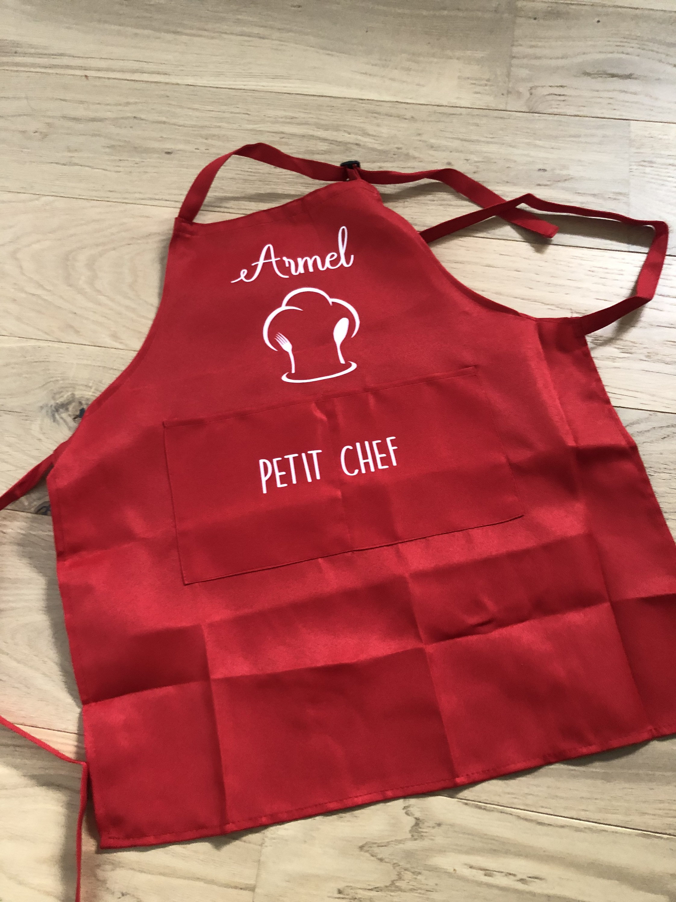 Tablier Enfant Personnalisé Prénom Cuisine ou Autres...