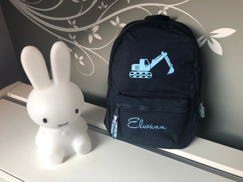 Sac A Dos Cartable Enfant Creche Maternelle Prenom Etsy