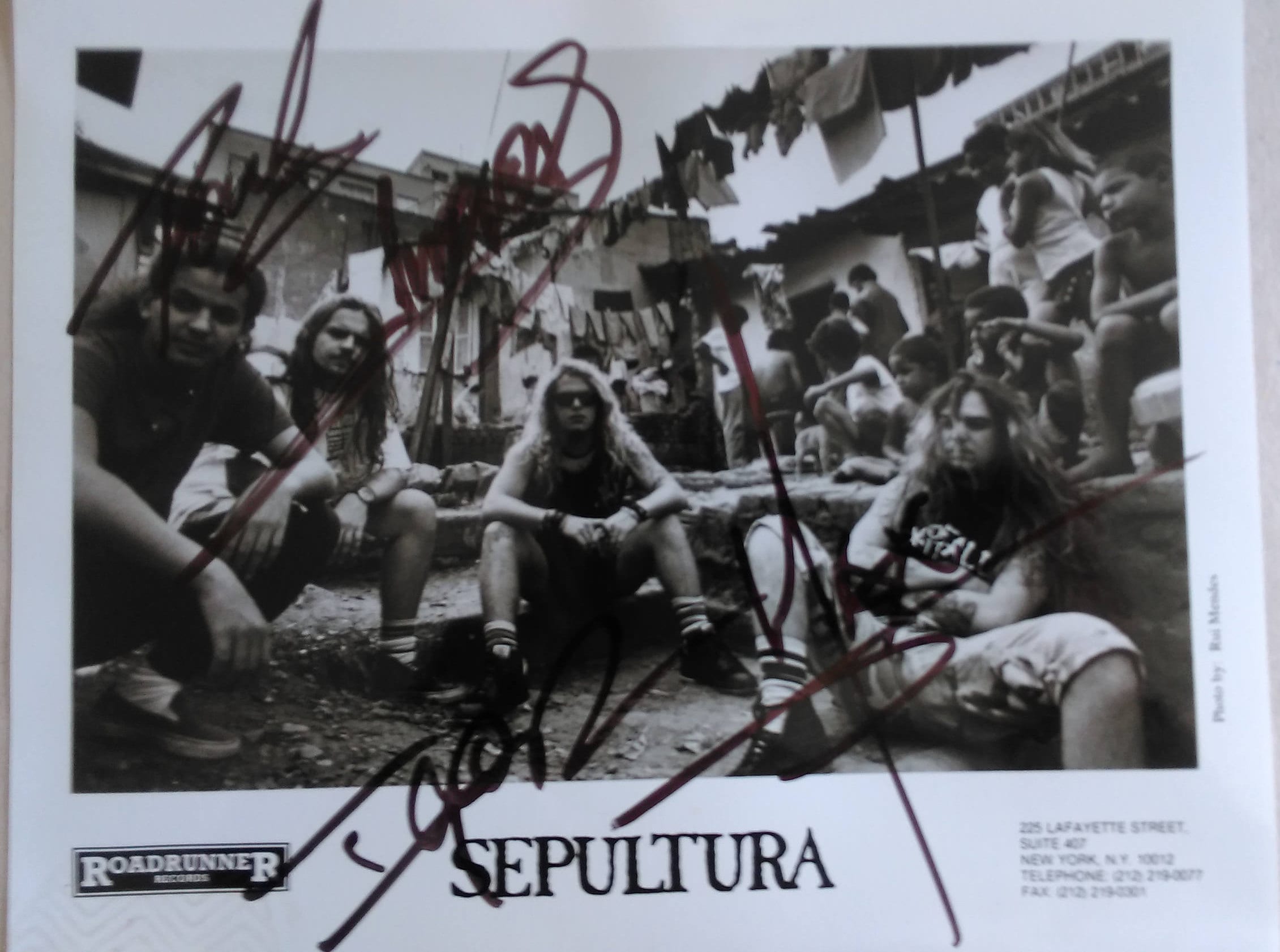 Signed Vintage Sepultura Photo - Etsy