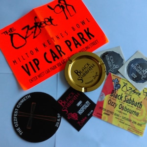 Vintage Ozzfest &#39;98 memorabilia collection