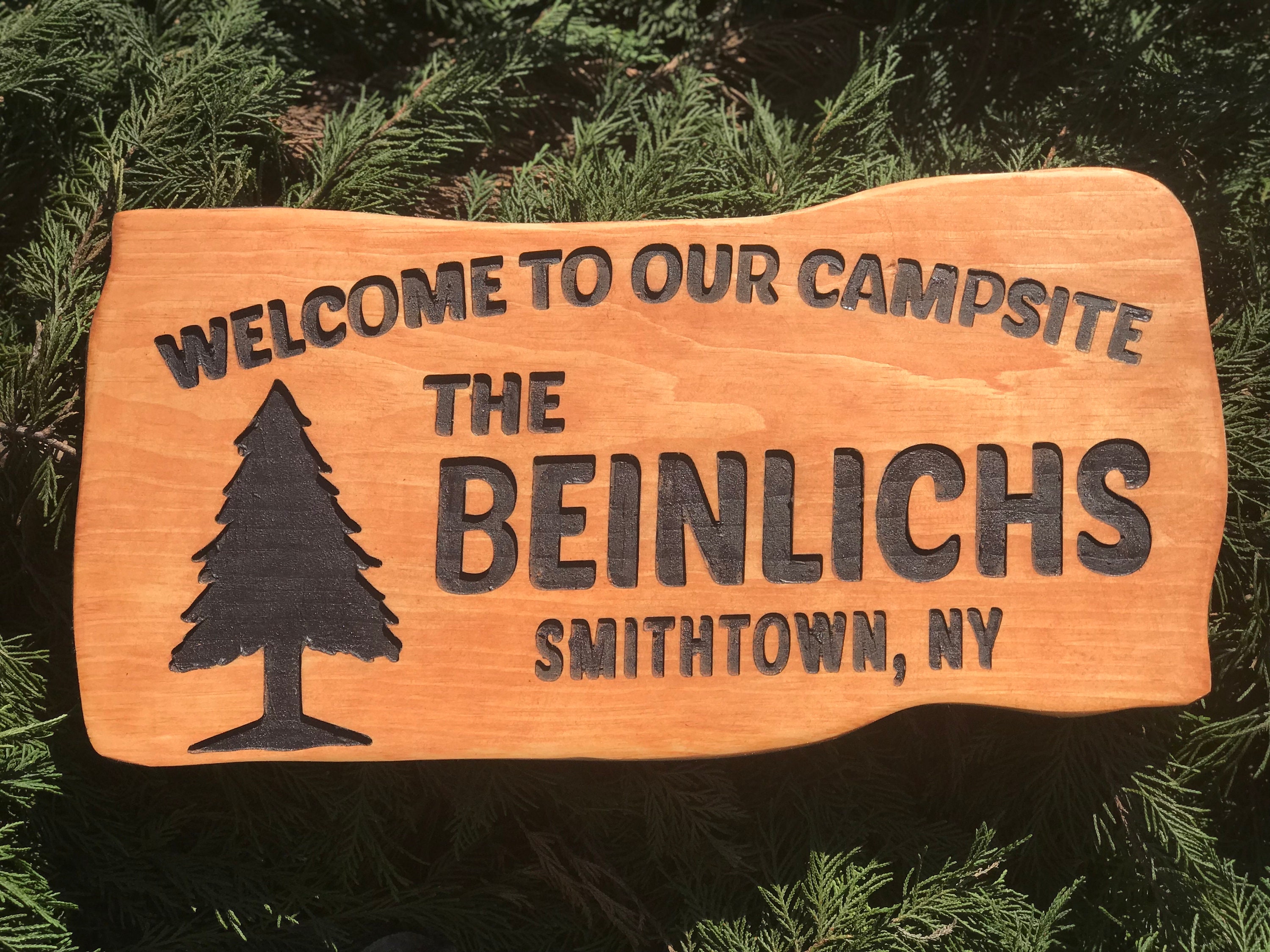 To Our Campsite Camping Signs campsite signs Etsy