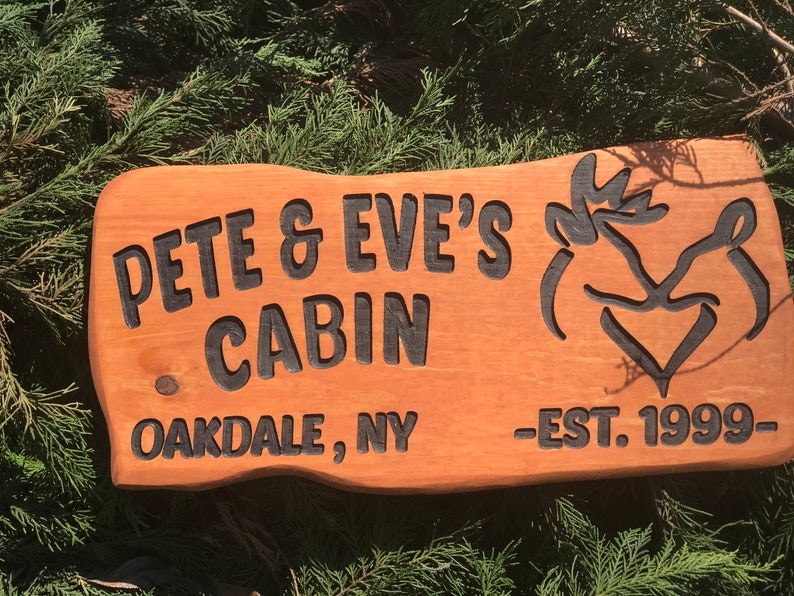 Custom Outdoor House Signs Custom Wooden House Signs Custom Etsy