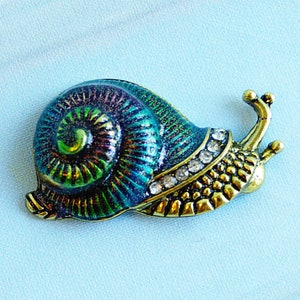 Handmade Snail Needle Minder: Designer Sewing Accessory
