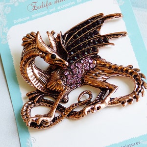 Magic Dragon Needle Minder Handmade Designer Sewing Minder OOAK Sewing Accessory Quilting Needlepoint Cross Stitch Minder Magnetic Minder