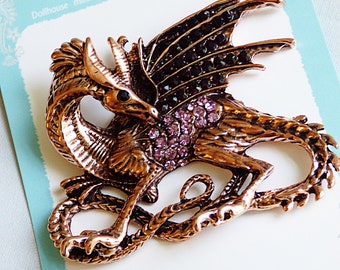 Magic Dragon Needle Minder, ręcznie robiony designerski organizer do szycia, OOAK, akcesoria do szycia, pikowanie, haft krzyżykowy, magnetyczny organizer do szycia