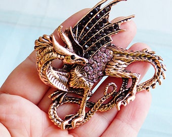 Halloween Dragon Needle Minder: Handmade Magnetic Sewing Accessory