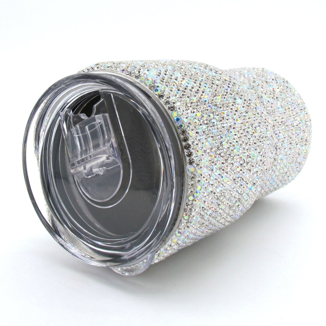 Hand Inlaid Sparkle Rhinestone and Swarovski Crystal Water Bottle Etsy