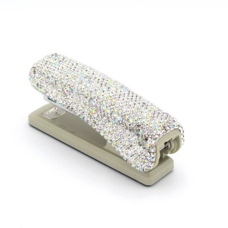 Red Rhinestone Stapler Hand Inlaid Rhinestone Sparkle Functional Stapler - Etsy