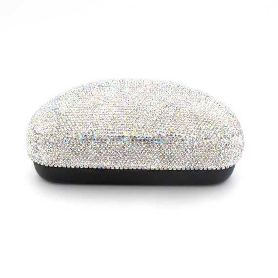 Hand Inlaid Rhinestone Sparkle Sunglasses Case - Etsy display picture 3