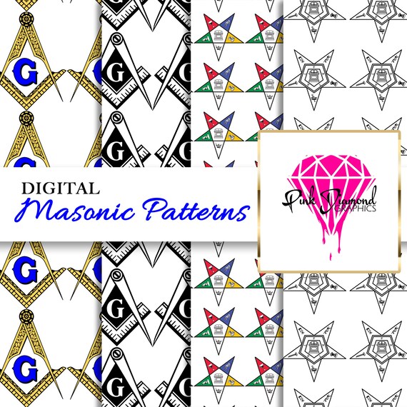 DIGITAL MASONIC PATTERNS Etsy