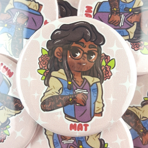 Dream Daddy Mat Sella Button | Etsy Dream Daddy Plush Pillows | Etsy