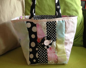 Square fabric bag "Paris"