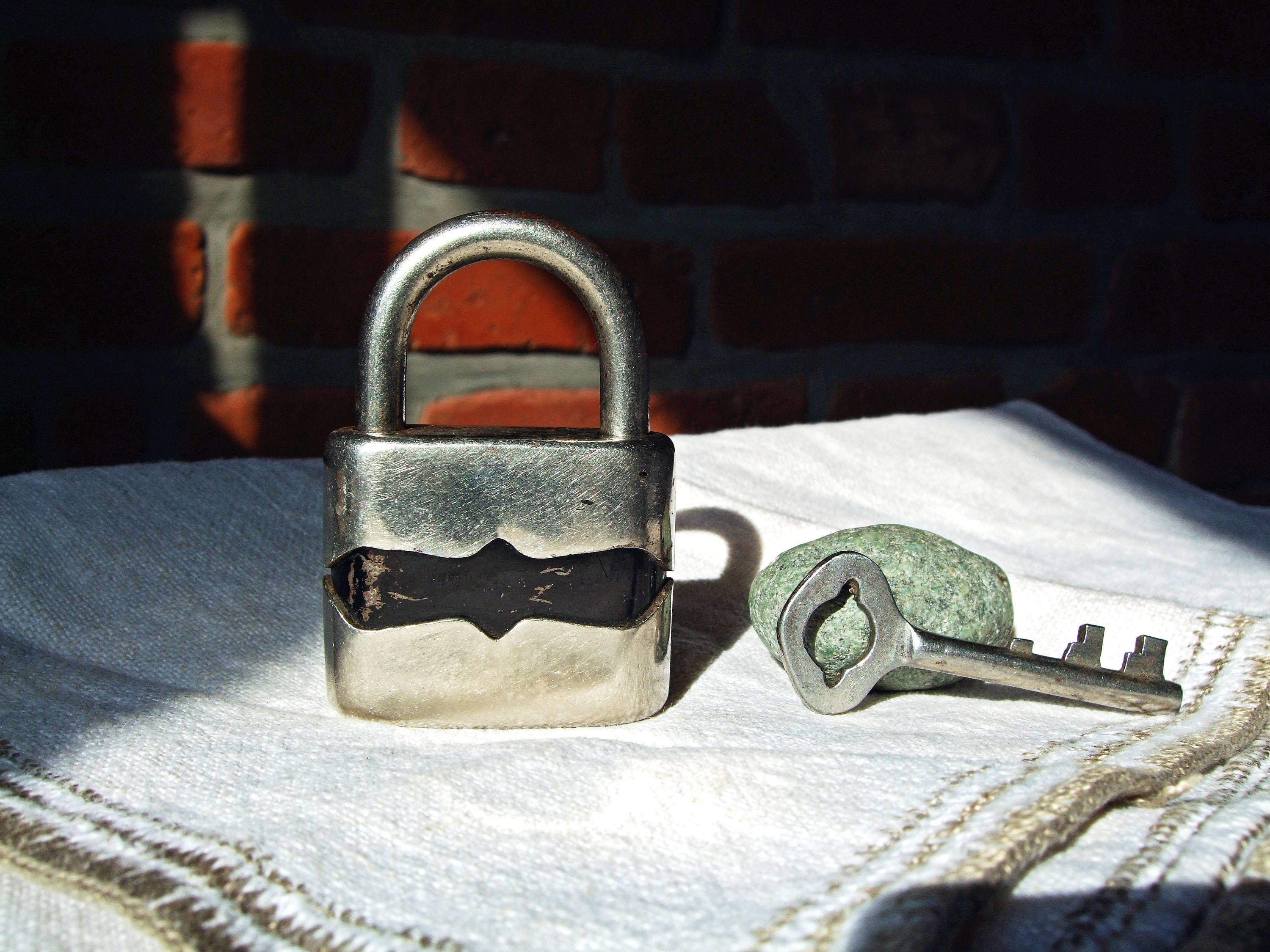 Antique German Padlock System Dulv Lock Number 45L with Etsy