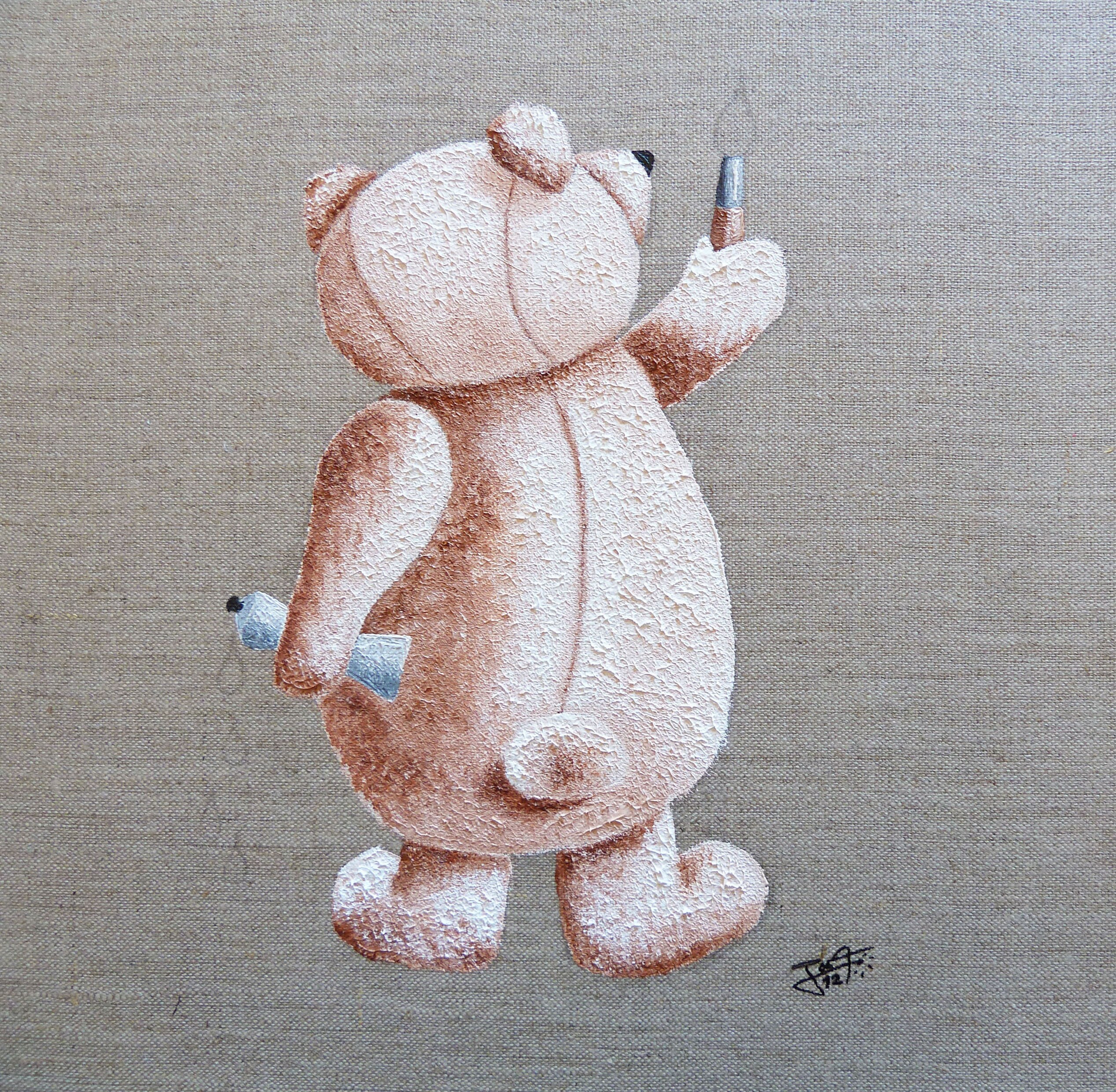 Petit Ourson Veilleur de Chambre