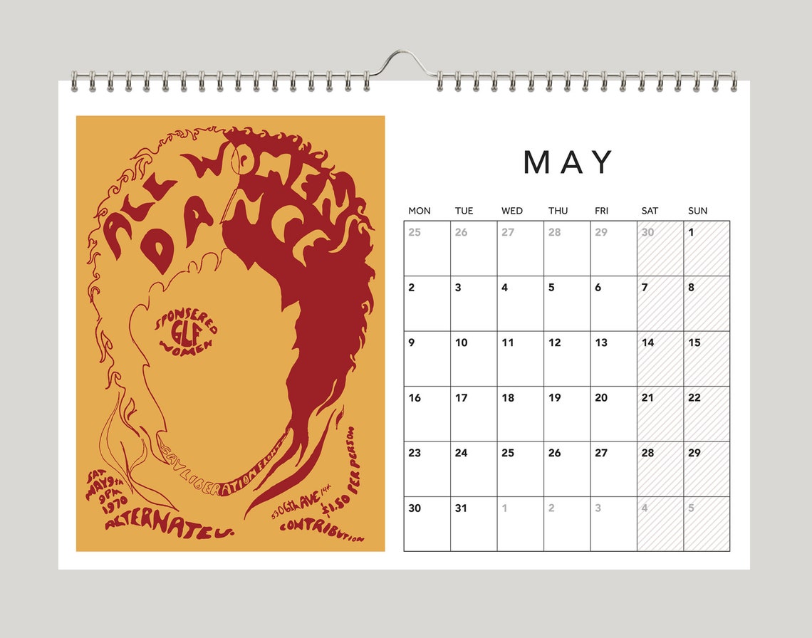 Calendrier gay LTBTQ 2022 calendrier mural A4 fierté LGBTQ | Etsy