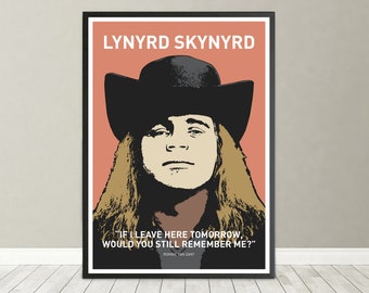 Ronnie Van Zant - Etsy UK