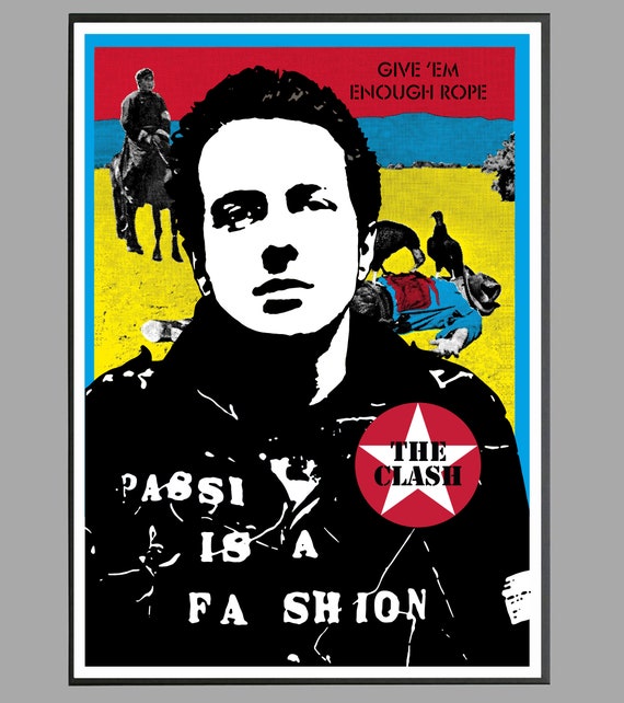 The Clash Inspired London Calling Wood Vintage Street Sign Joe Strummer