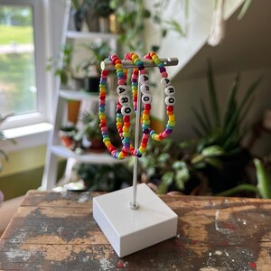 Aro (Aromantic) Pride Rainbow Bracelet