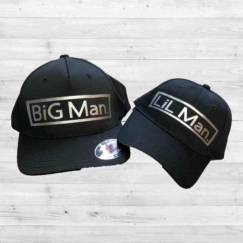 dad and son matching hats