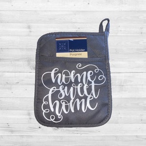 Home Sweet Home - Pot Holder Gifts - Oven Mitt Gifts - Housewarming Gifts - New Home - Wishing Well - First Home - New Neighbor - Affordable