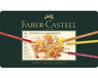 36 Count Faber-Castell Polychromos Colour Pencils