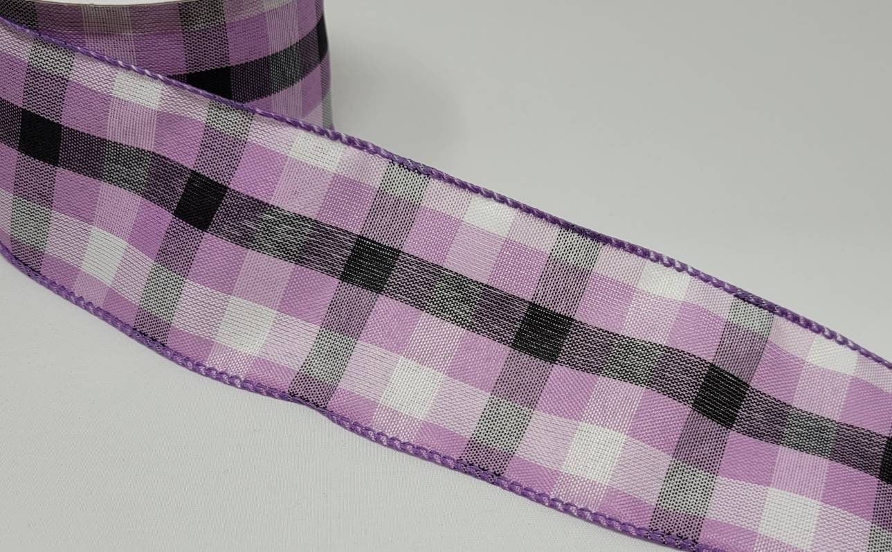 Wired Ribbon * Solid Purple Canvas * 7/8 x 25 Yards * RC500523